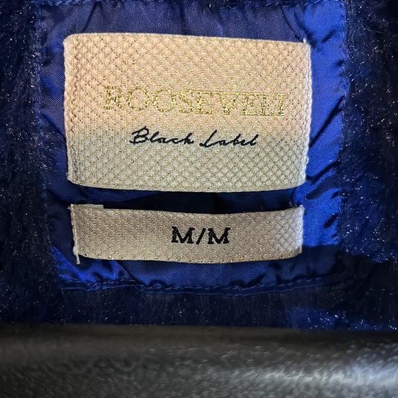 Roosevelt Black Label women’s vest size medium navy blue excellent condition - Picture 4 of 5